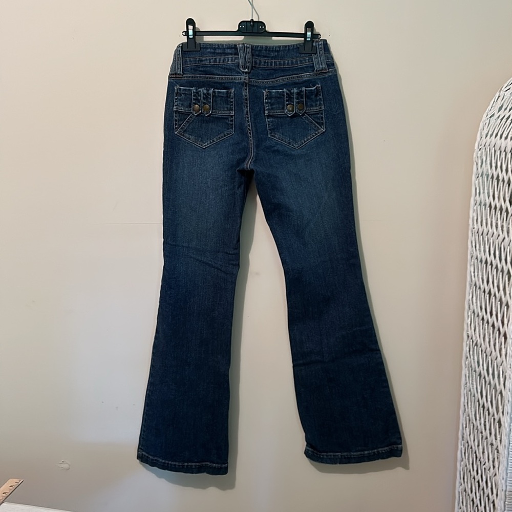Duckhead Jean’s Co. Women’s Jeans Bootcut Blue Low Rise Size 5 Juniors - Picture 3 of 11